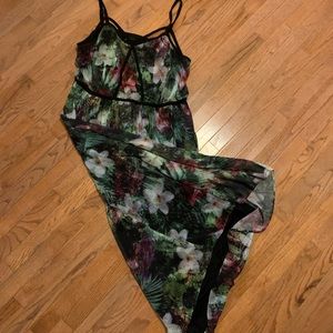 Lane Bryant Strappy Floral Maxi Size 24